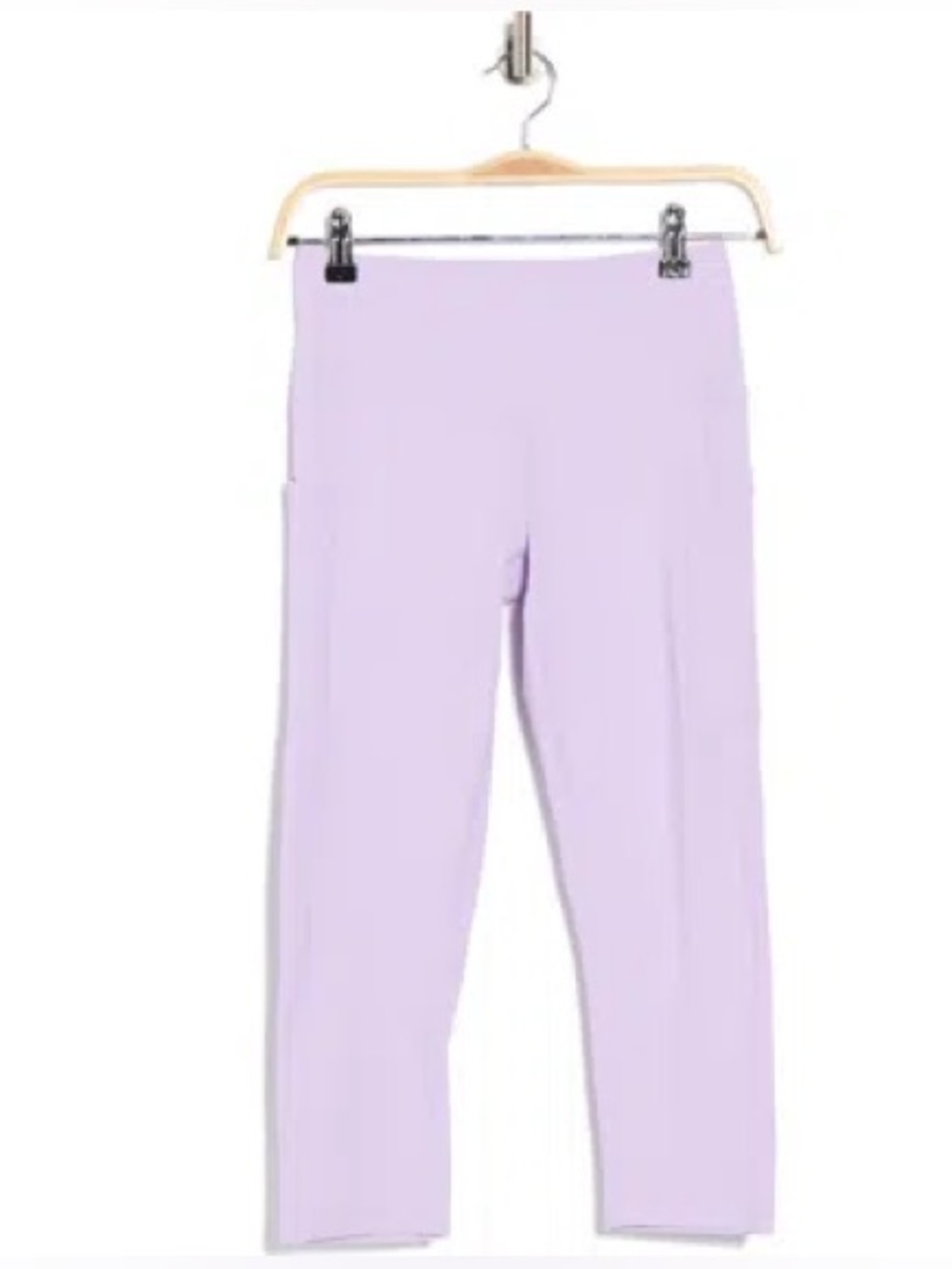 NWOT- Z by Zella Perform High Waist Pocket Crop Leggings, Lilac, size Small